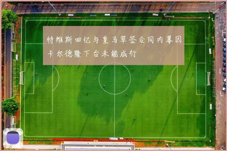 特维斯回忆与皇马草签合同内幕因卡尔德隆下台未能成行